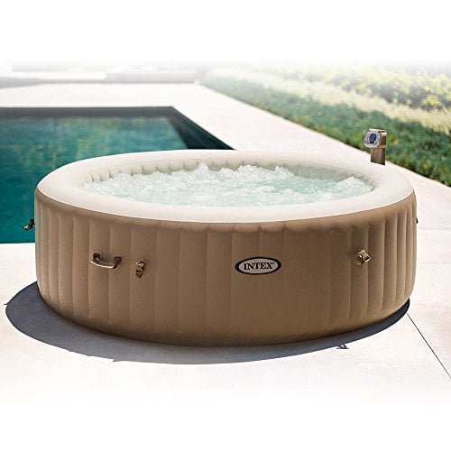 Intex PureSpa Bubble Massage Spa 4 Person Portable Hot Tub