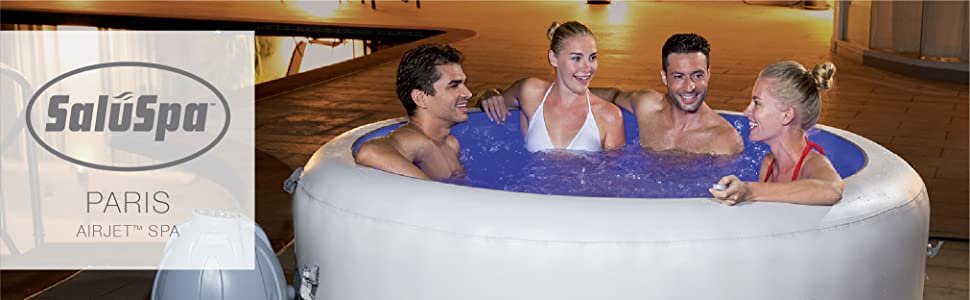 Bestway Paris AirJet Hot Tub, (6-Person)