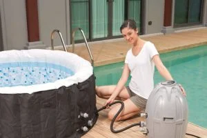 Top Rated Low Price Inflatable SaluSpa Miami Hot Tub