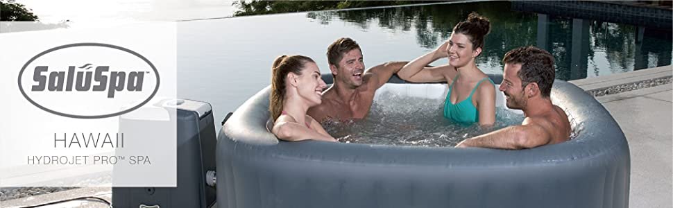 SaluSpa Hawaii HydroJet Pro Inflatable Hot Tub