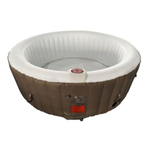 ALEKO Round Inflatable Hot Tub Spa with Cover Product Image