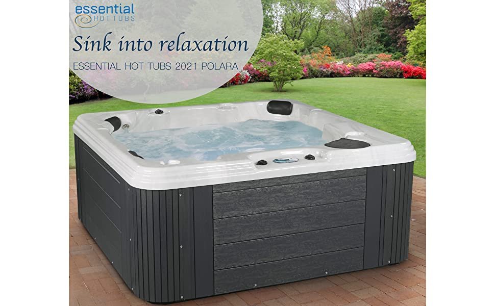 Essential Hot Tubs 50-Jets 2021 Polara Hot Tub