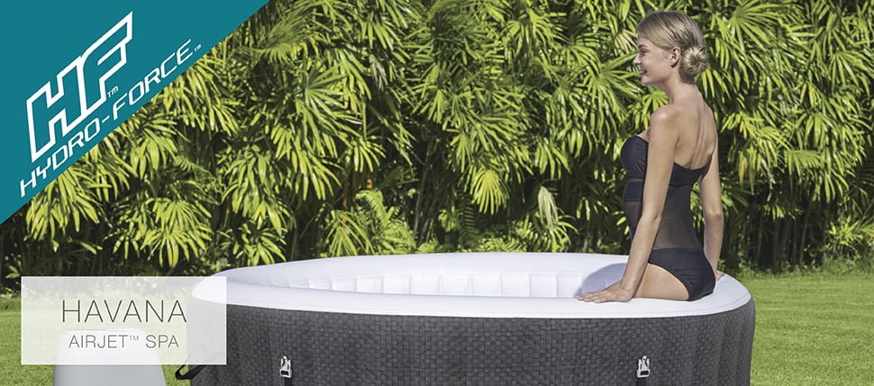Hydro-Force Havana Inflatable Hot Tub Spa 2-4 person
