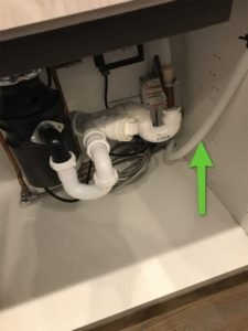 plumbing and power supply