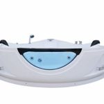 Empava 59” Corner Alcove Whirlpool Bathtub Model 2021