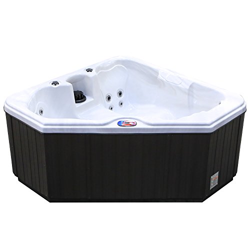 American Spas Triangle Hot Tub AM-628TS 2-Person Plug & Play Spa