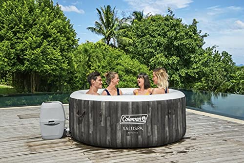 Coleman SaluSpa Bahamas 2-4 Person Inflatable Hot Tub Spa