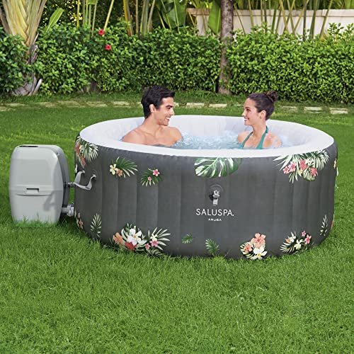 Bestway Aruba SaluSpa 3 Person Inflatable Round Outdoor Hot Tub