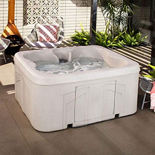 LifeSmart Spas Bermuda Rock Solid Simplicity 4-Person Spa