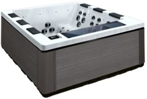 Luxuria Spas Artisan 6-Person 57-Jet 3-Pump Acrylic Lounger Hot Tub Product Image