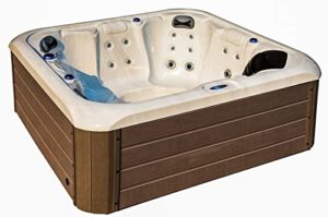 Luxuria Spas Genesis 6-Person 28-Jet Lounger Acrylic Hot Tub Product Image