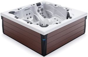 Luxuria Spas Legacy 6-Person 88-Jet 3-Pump Lounger Hot Tub with Bluetooth Speakers and Ozonator Product Image