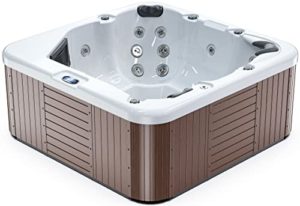 Luxuria Spas Newport 6-Person 57-Jet Lounger Hot Tub Product Image