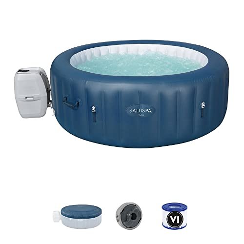 Bestway Milan SaluSpa 6 Person Inflatable Round Outdoor Hot Tub