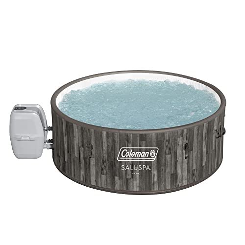 Coleman Napa SaluSpa 2-7 Person Inflatable Round Outdoor Hot Tub Spa