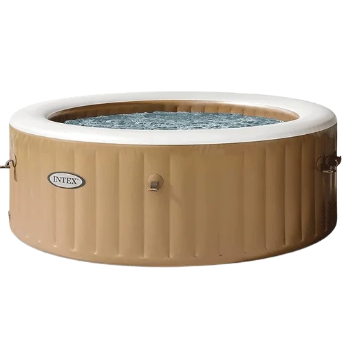 INTEX 4 Person Round PureSpa Bubble Massage Inflatable Hot Tub Spa